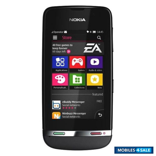 Black Nokia Asha 311
