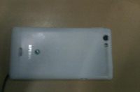 White Sony Xperia miro