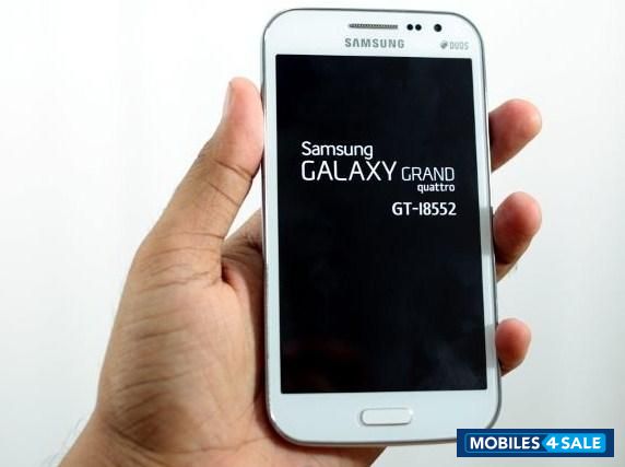 White Samsung Galaxy Grand Quarttro