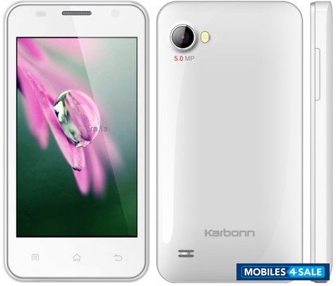 White Karbonn A10