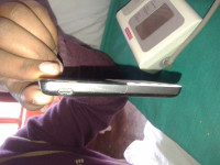 White & Black Motorola EX119