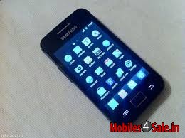 Black Samsung Galaxy Ace