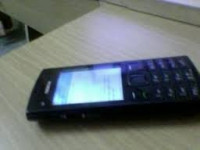 Black-blue Nokia X2-02