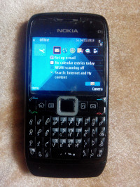 Black Nokia E71