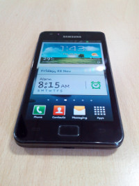 Black Samsung Galaxy S2 I9100G