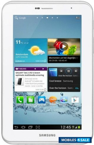 White Samsung Galaxy Tab2 310