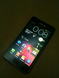 Black Samsung Galaxy S2