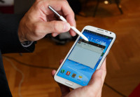 White Samsung Galaxy Note 2