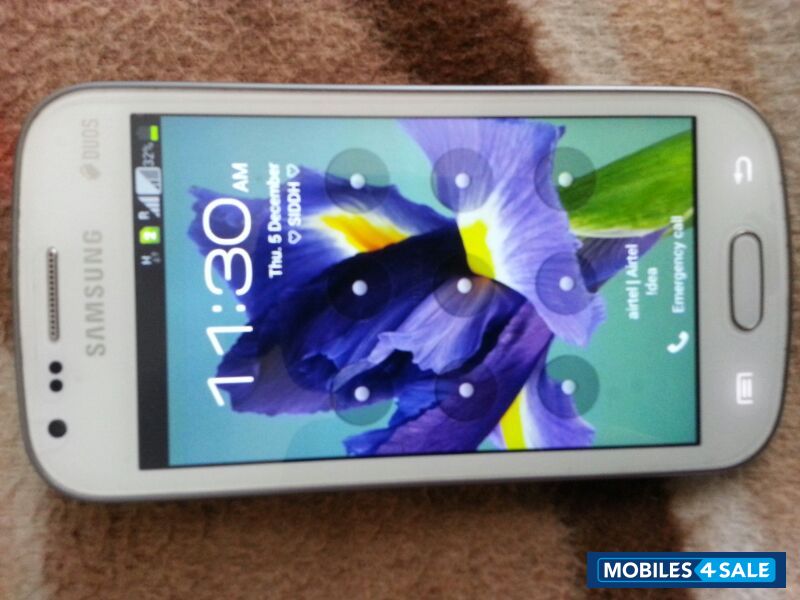 White Samsung Galaxy S Duos