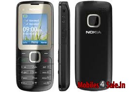 Black Nokia C2-00 Black Nokia C2-00