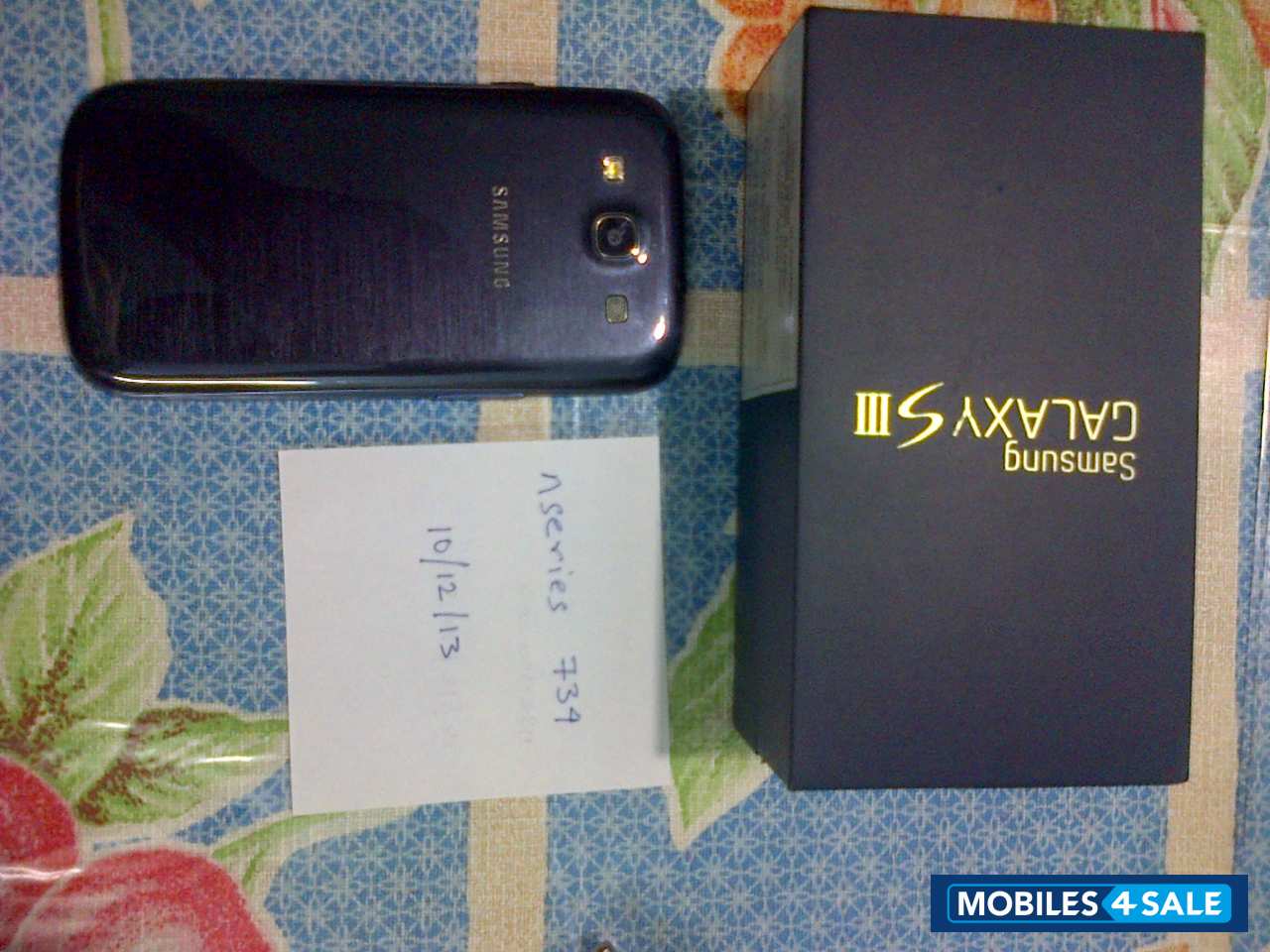 Blue Samsung Galaxy S3 Blue Samsung Galaxy S3