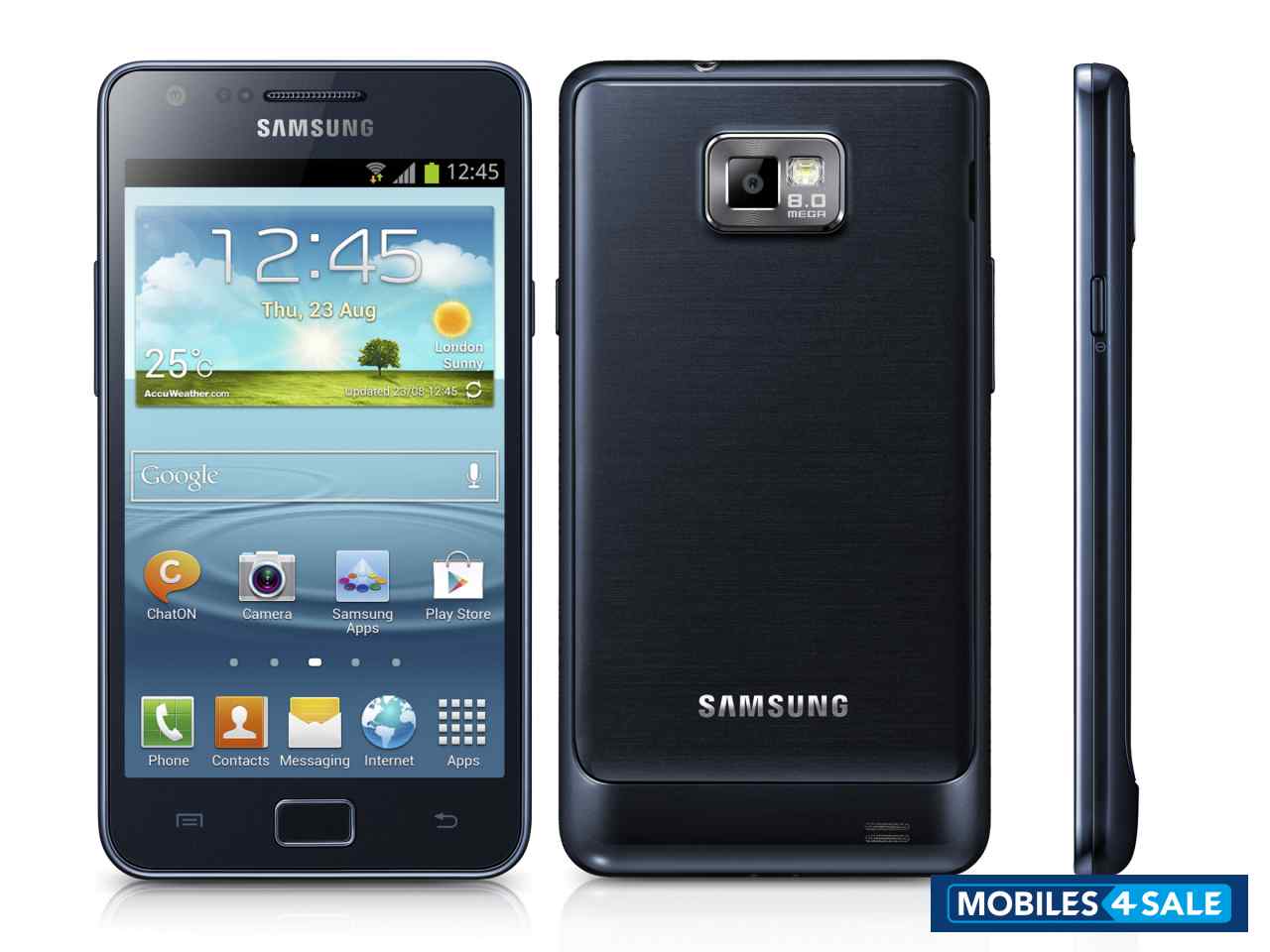 Black Samsung Galaxy S2