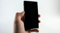 Black Sony Xperia SP