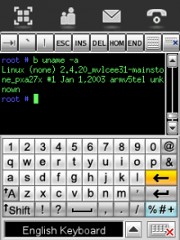 Black Motorola MOTOROKR E6