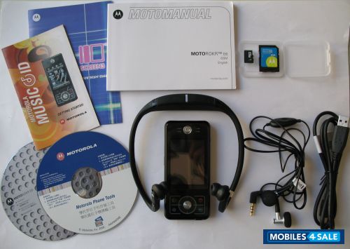 Black Motorola MOTOROKR E6