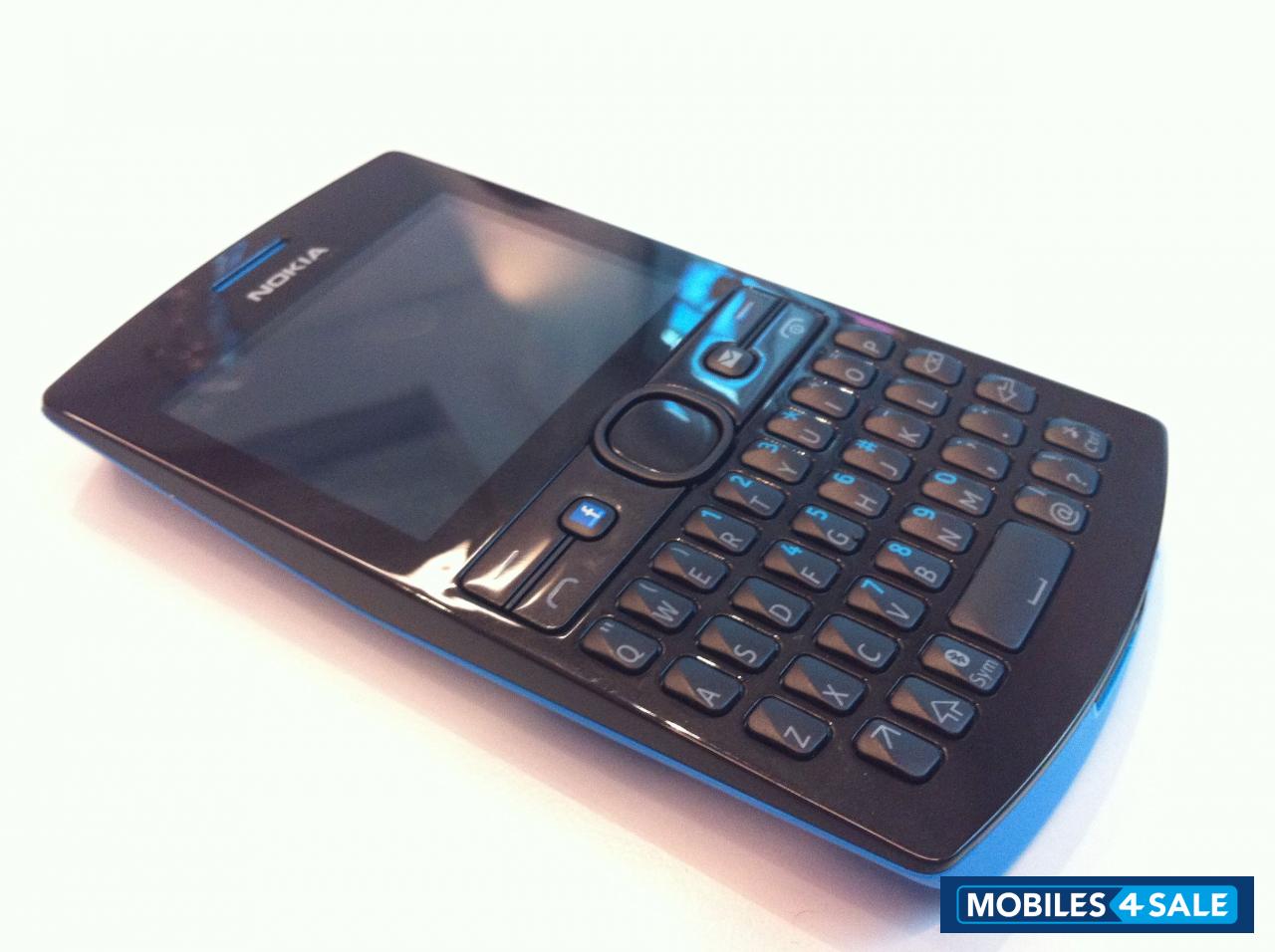 Blue Black Nokia Asha 205 Blue Black Nokia Asha 205