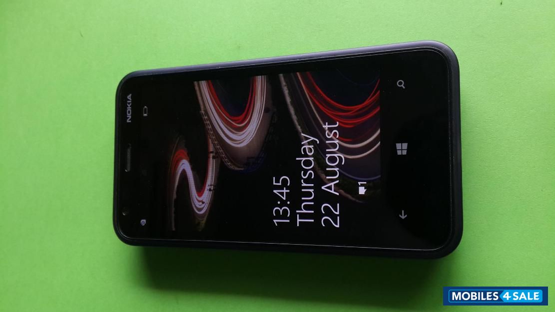 Black Nokia Lumia 620