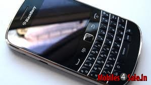 Black BlackBerry Bold 9900
