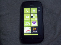 Black Nokia Lumia 710