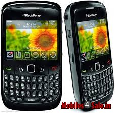 Black BlackBerry Curve 8520