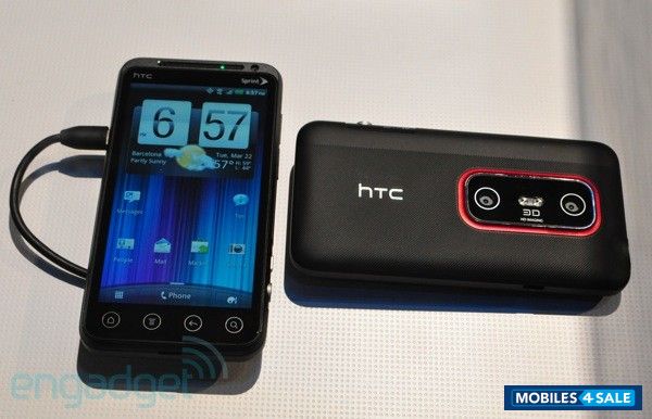 Black HTC EVO 3D