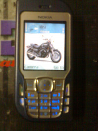 Blue Nokia 6670
