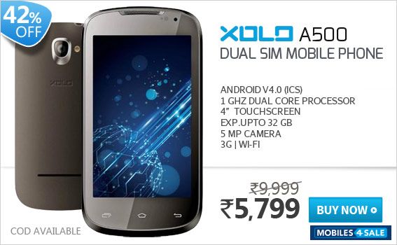 Black Xolo A500