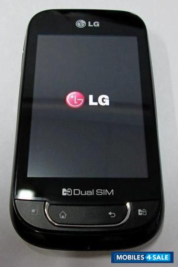 Black LG Optimus Net Dual