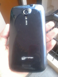 Black Micromax Canvas HD A116