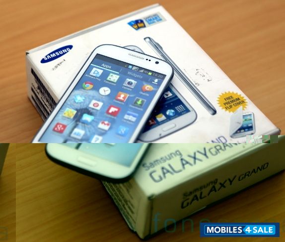 White Samsung Galaxy Grand GT-I9082