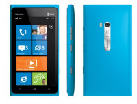 Blue Nokia Lumia 800
