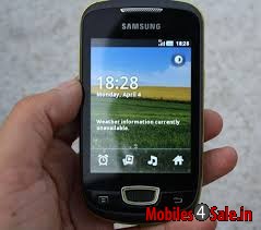 Black Samsung GT-series gt s5570