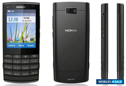 Black Nokia X3-02