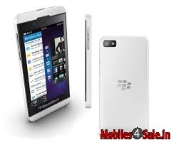 White BlackBerry Z10