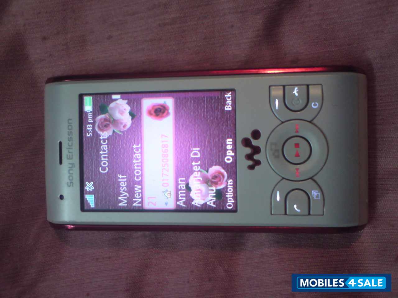 White Sony Ericsson W595 White Sony Ericsson W595