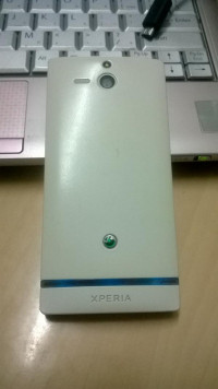 White Sony Xperia U