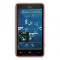 Black,white,red Nokia Lumia 625