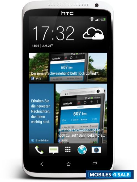 White HTC One X