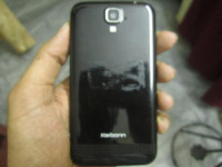 Black And Silver Karbonn A18 Plus