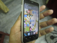 Black And Silver Karbonn A18 Plus