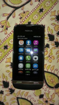 Metallic Gray Nokia Asha 311