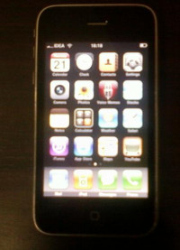 Black Apple iPhone 3G