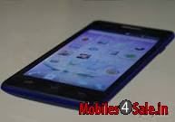 Blue Micromax Canvas Fun A74