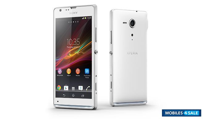 White Sony Xperia SP