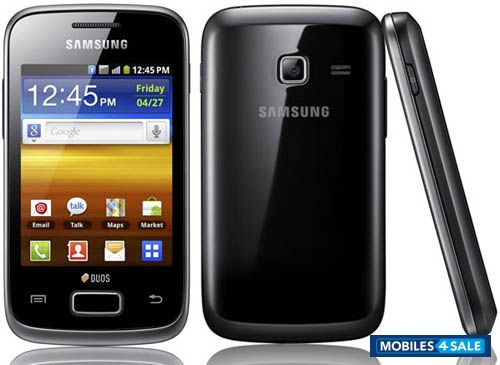 Black Samsung Galaxy Y Duos S6102 Black Samsung Galaxy Y Duos S6102