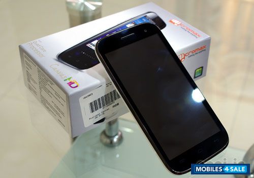 Black Micromax Canvas HD A116
