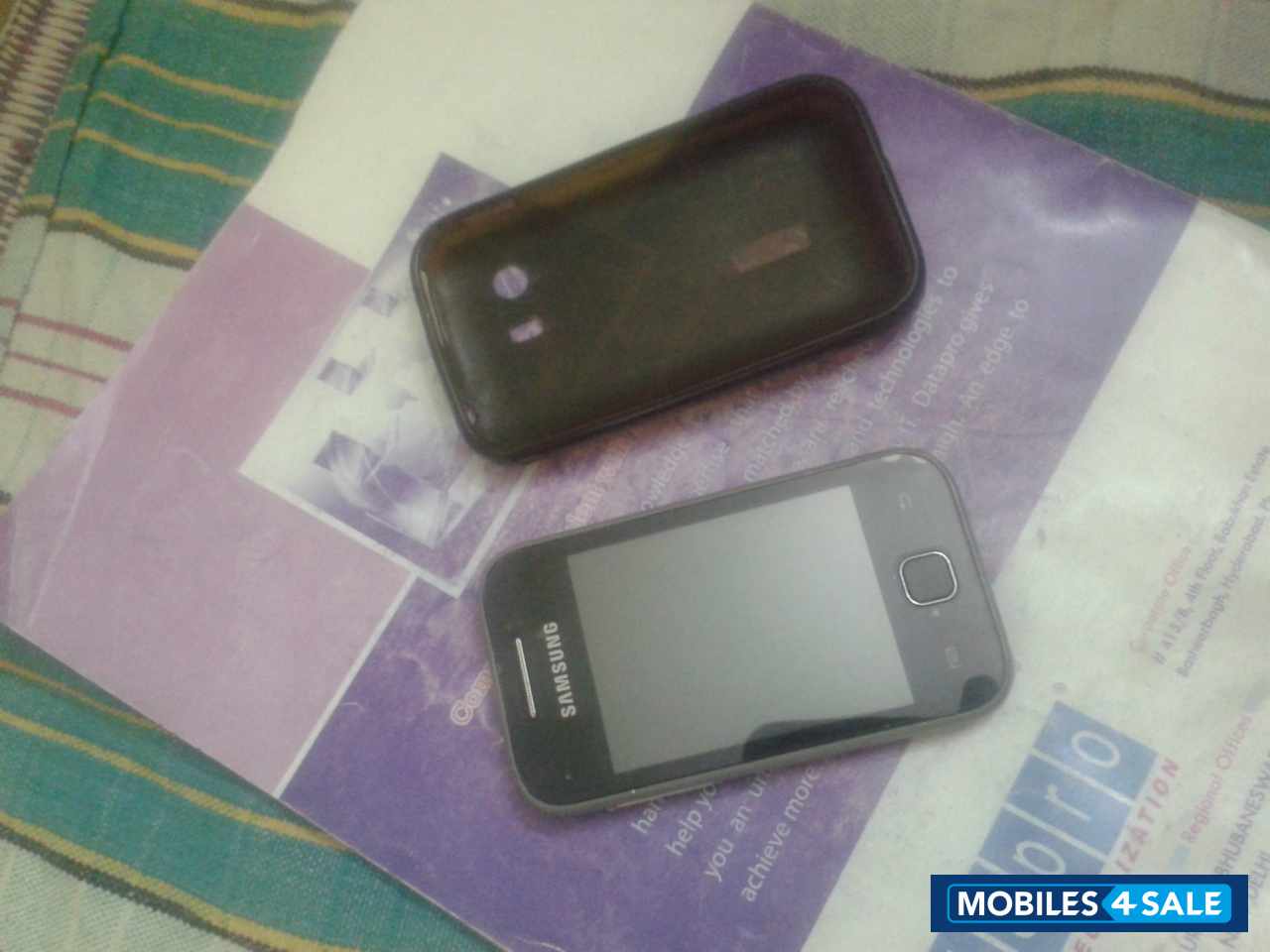 Black Samsung Galaxy Young