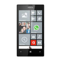 White Nokia Lumia 520
