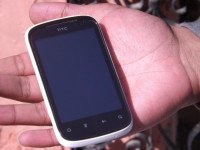White HTC Explorer