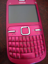 Pink Nokia C3